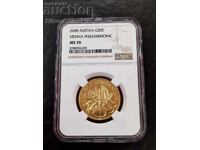 NGC MS 70 Gold 1/2 oz Vienna Philharmonic 2008 Αυστρία