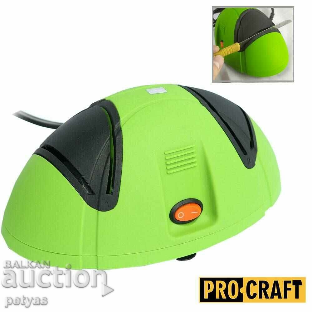 Knife sharpener, electric, 100W, 2800 rpm with price 51.50 BGN | € 26.33 Knife sharpener, electric, 100W, 2800 rpm with price 51.50 BGN | € 26.33