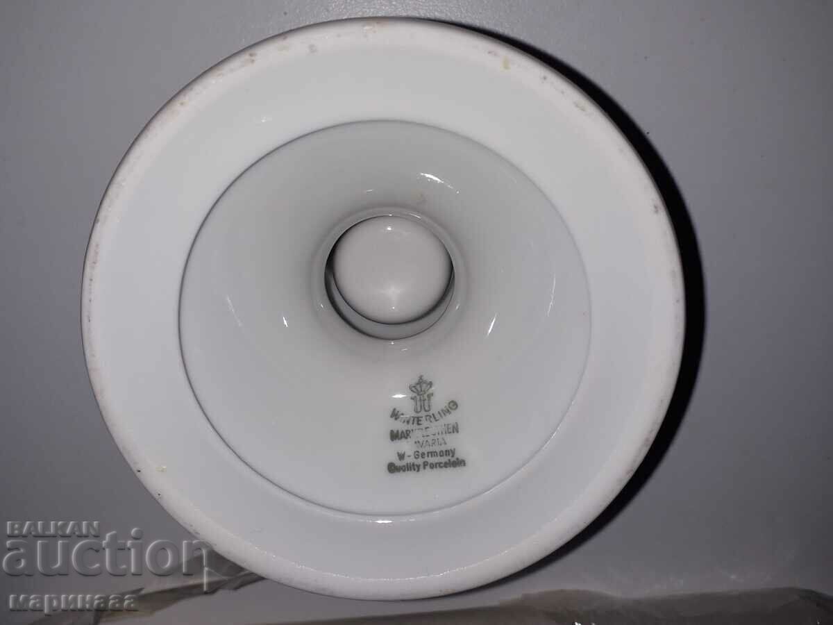 CANDLESTICK. PORCELAIN. GOLD. GERMANY with price 2.00 BGN | € 1.02 CANDLESTICK. PORCELAIN. GOLD. GERMANY with price 2.00 BGN | € 1.02