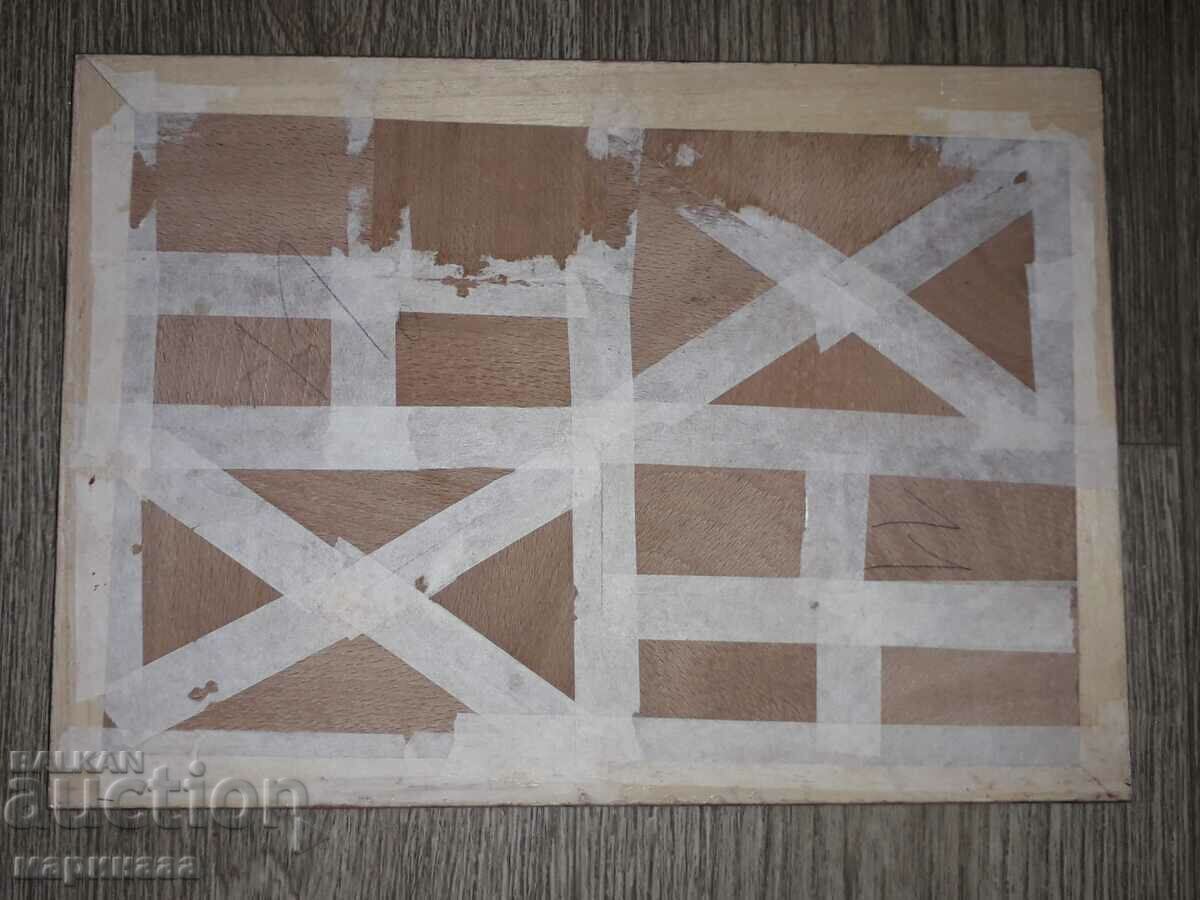 Auction OLD PANEL. INTARSIA Auction OLD PANEL. INTARSIA