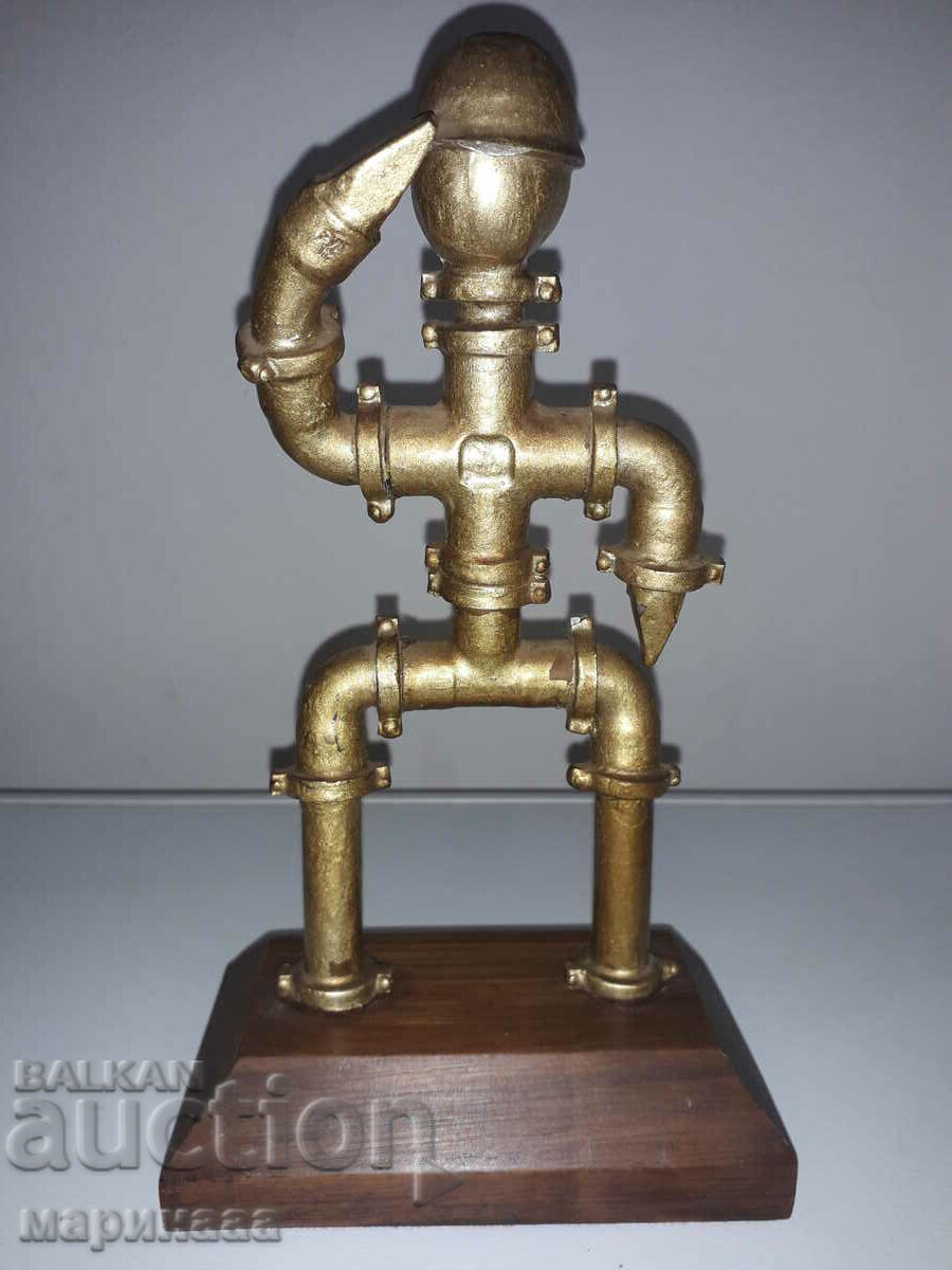 OLD PLUMBING FIGURE. PARTS