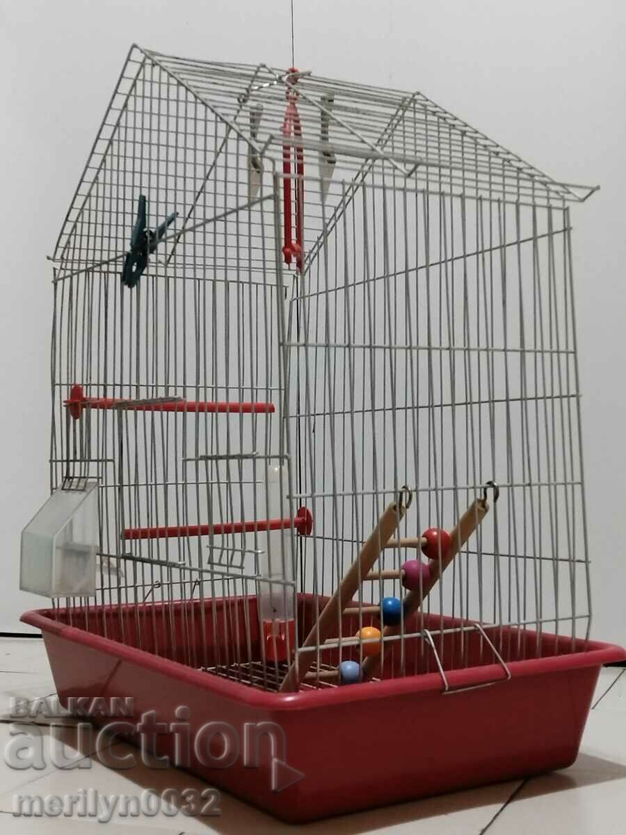 Licitație Cușcă metalică pentru păsări, cușcă