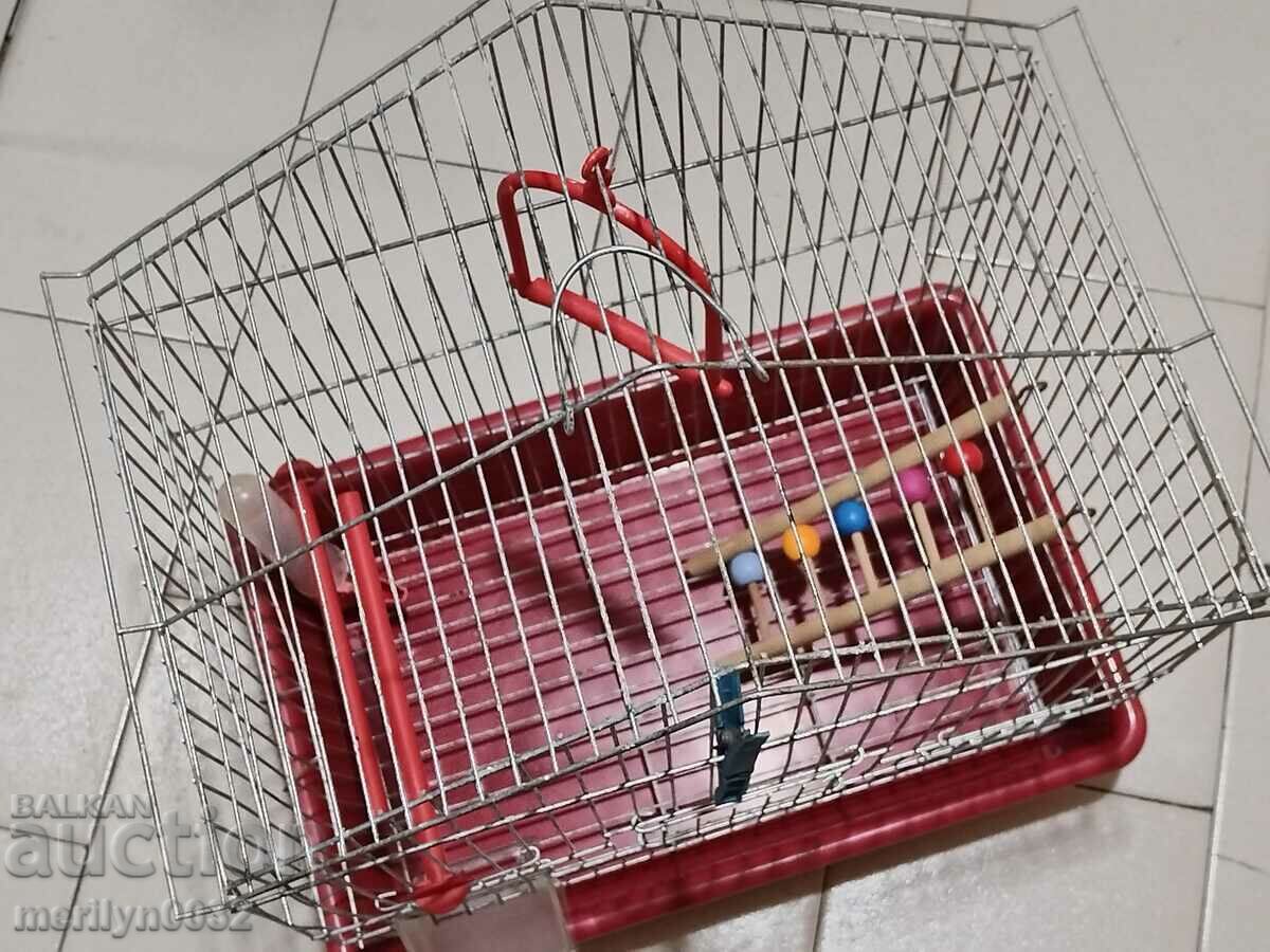 Livrarea Cușcă metalică pentru păsări, cușcă