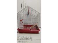 Metal bird cage, cage