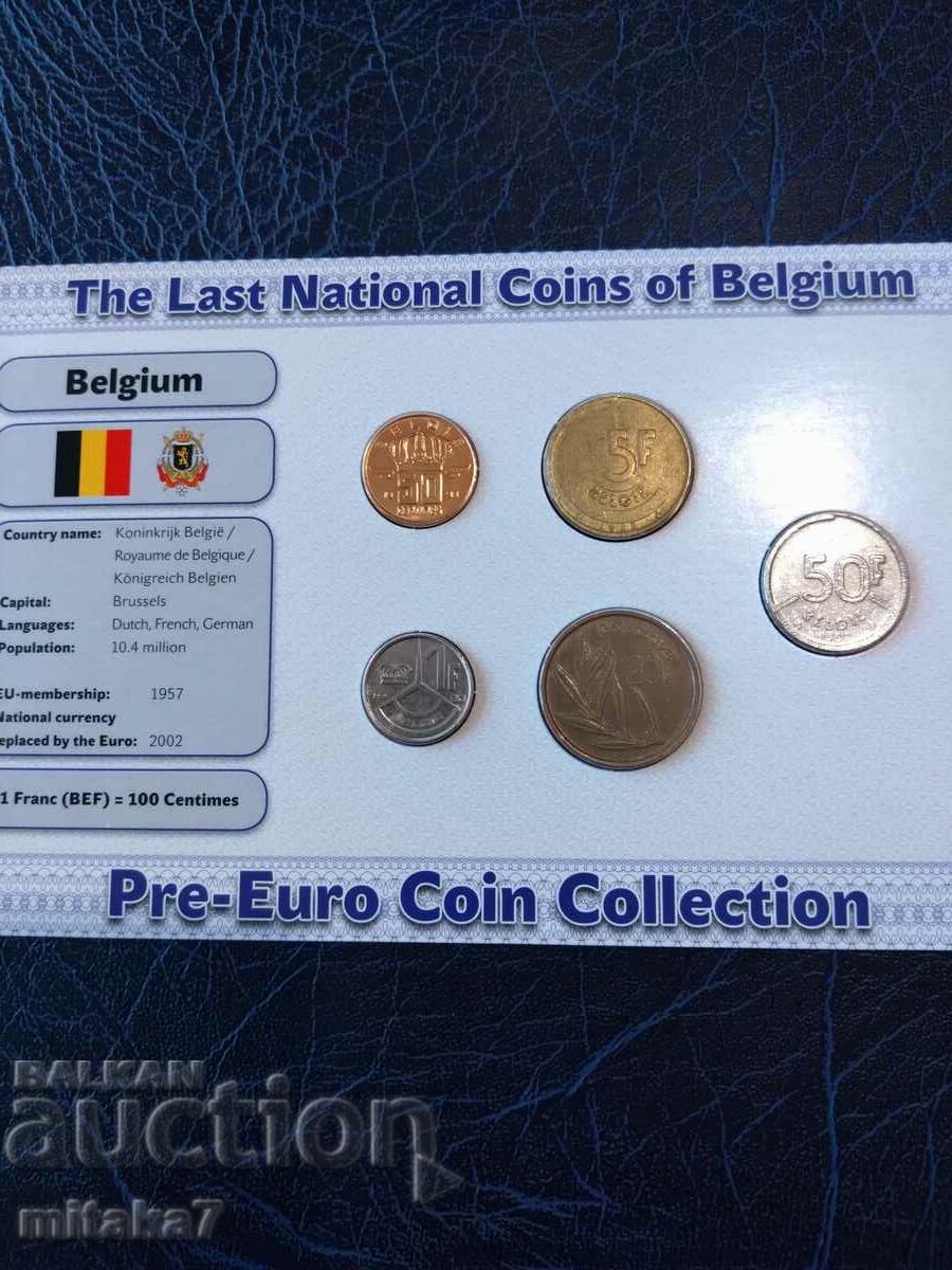 Coin set, Belgium