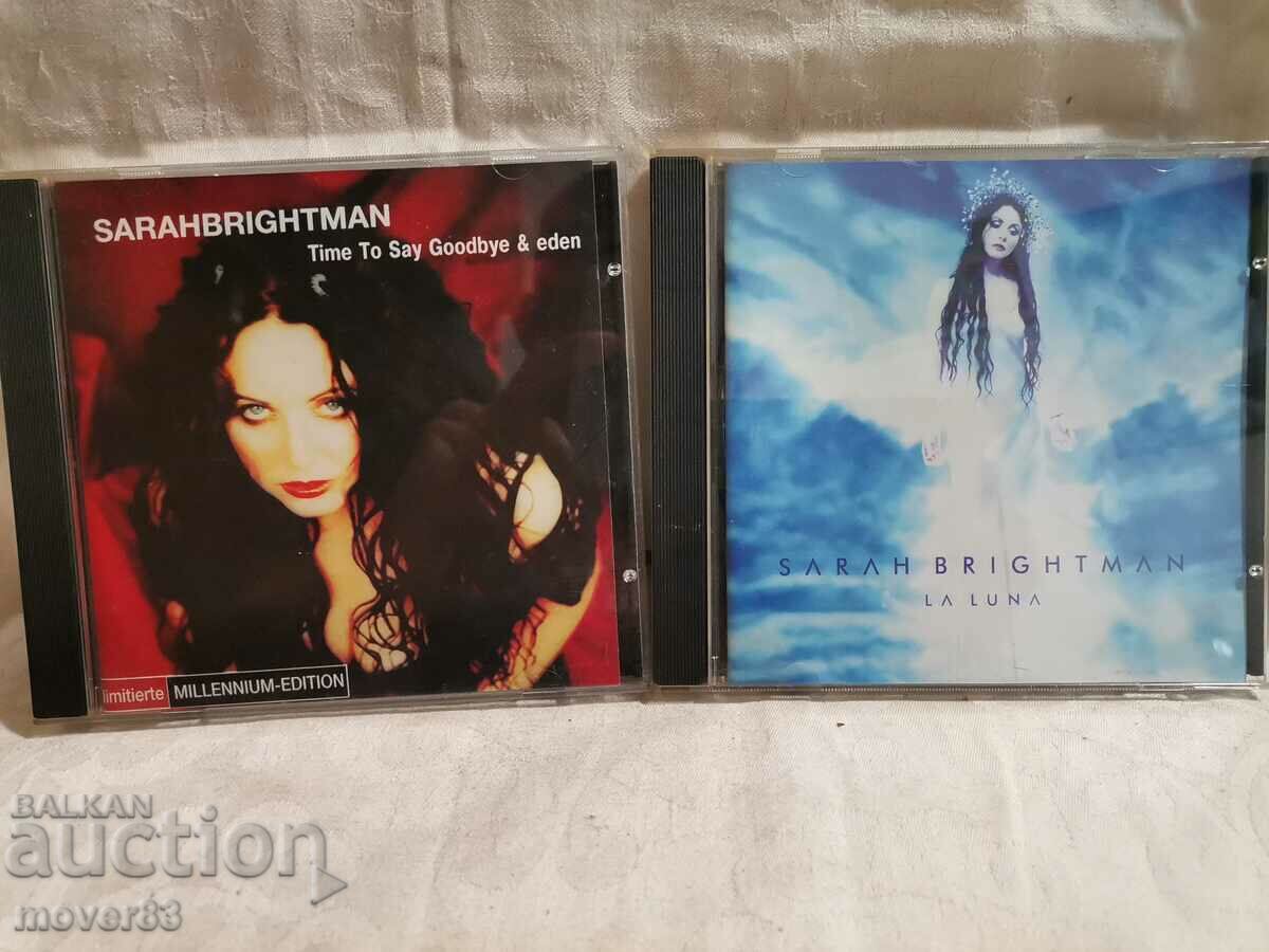 CD cu muzică pe disc. „Sarah Brightman”. 2 discuri