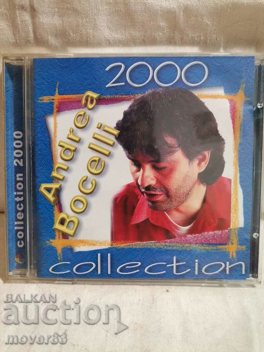 CD cu muzică pe disc. „Andrea Bocelli”.