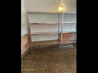 Shelving, countertop and showcase