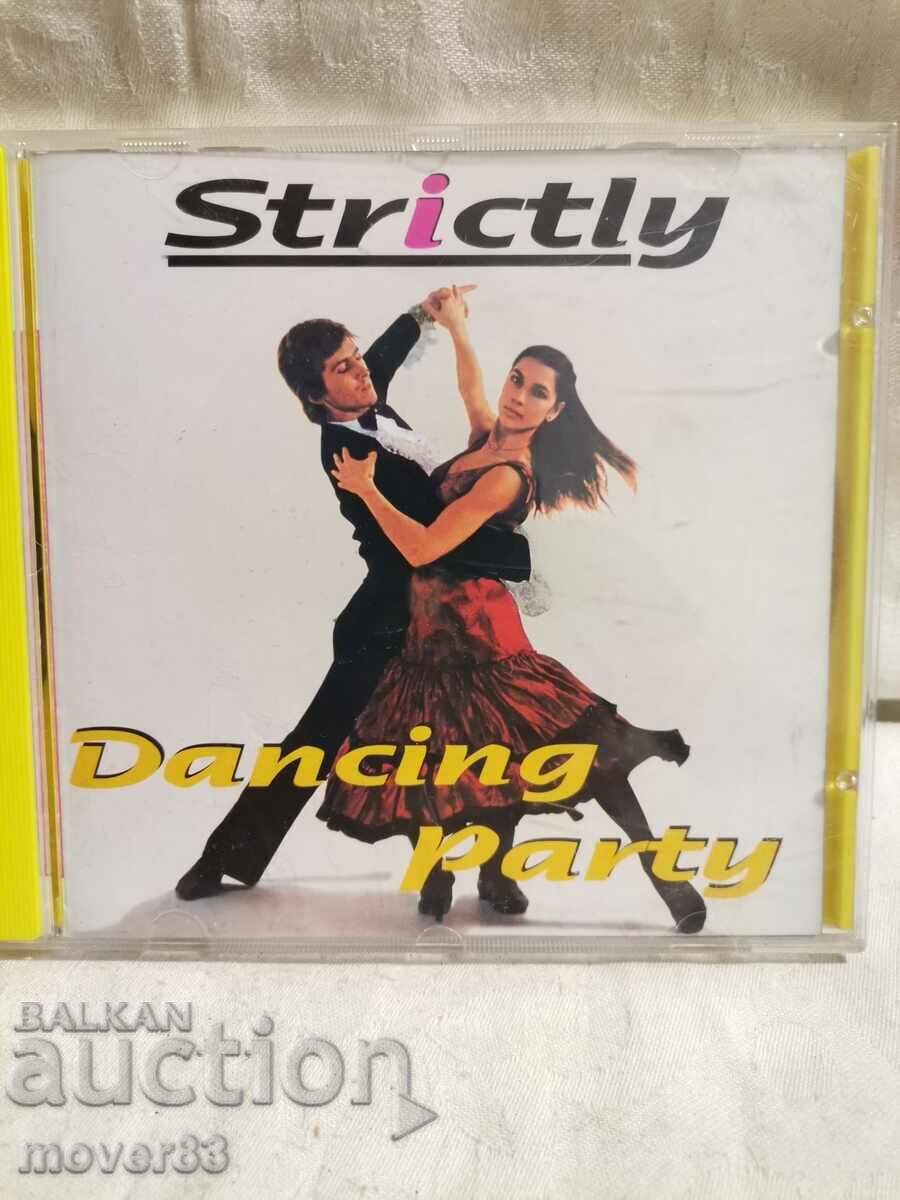 CD disc music. "Strictly dancing party".