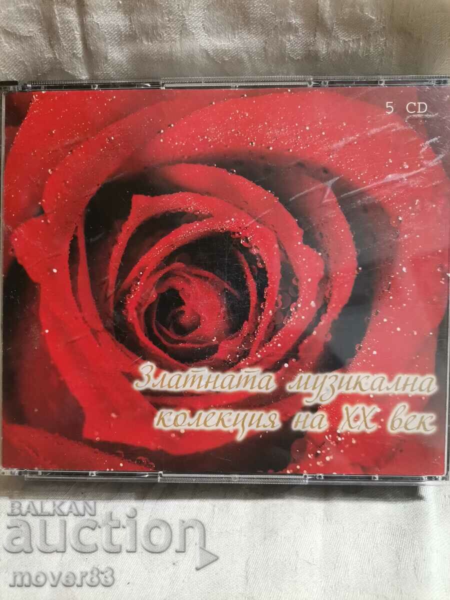 CD cu muzică pe disc. „Muzică de aur. colecție a secolului al XX-lea”.