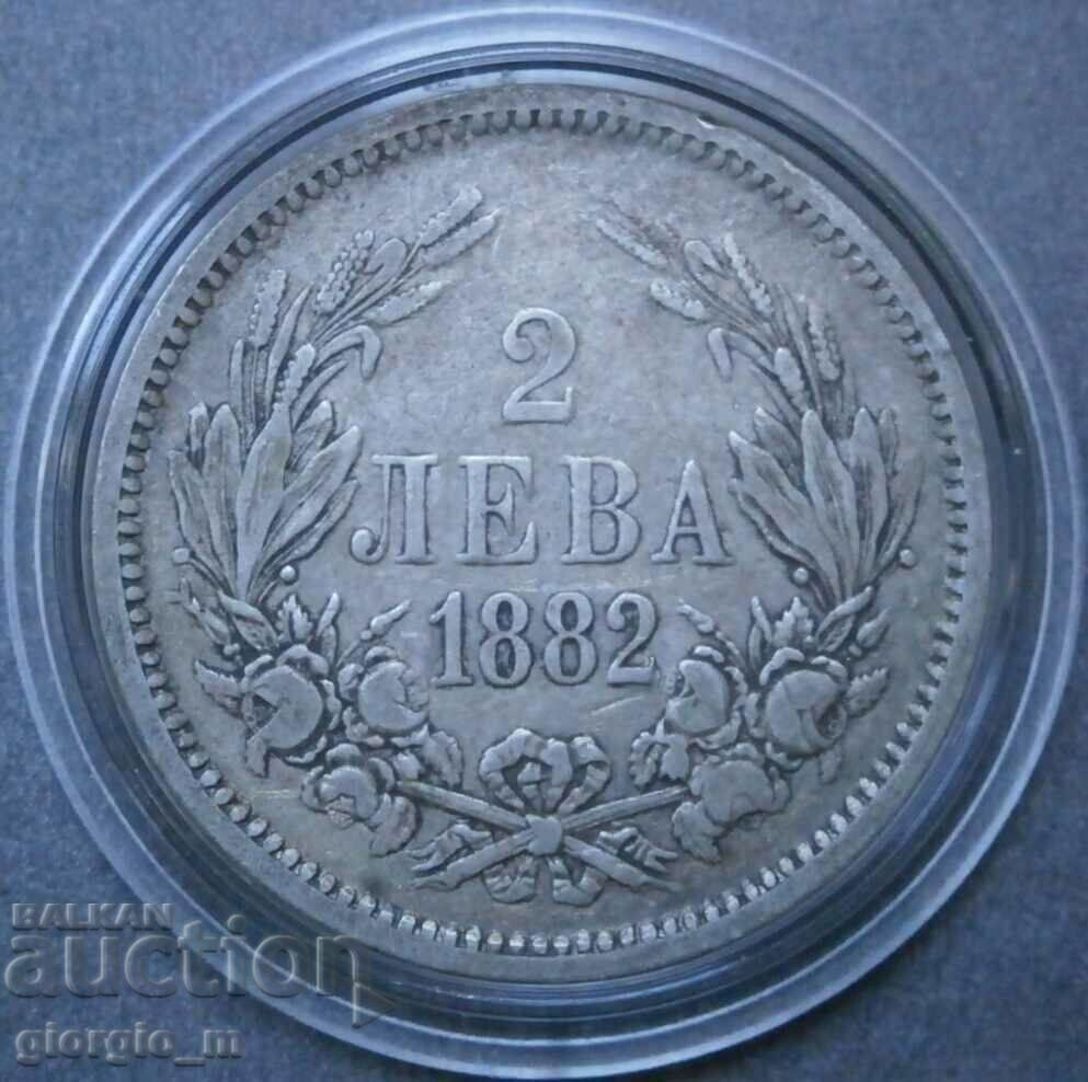 2 лева 1882