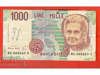 ITALIA ITALIA 1000 Lire emisiune - emisiune 1990 - semnatura 1