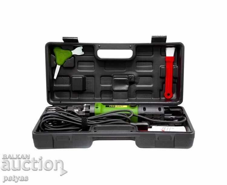 Аукцион Машина за подстригване на овце Procraft SC2400, 450W, 2400 о Аукцион Машина за подстригване на овце Procraft SC2400, 450W, 2400 о