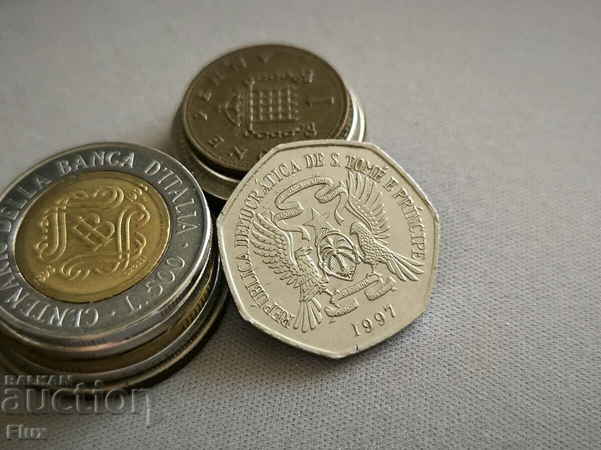 Coin - Sao Tome and Principe - 1000 dobras | 1997 with price 6.85 BGN | € 3.50 Coin - Sao Tome and Principe - 1000 dobras | 1997 with price 6.85 BGN | € 3.50