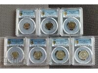 Σετ 1981 Matte Gloss PCGS