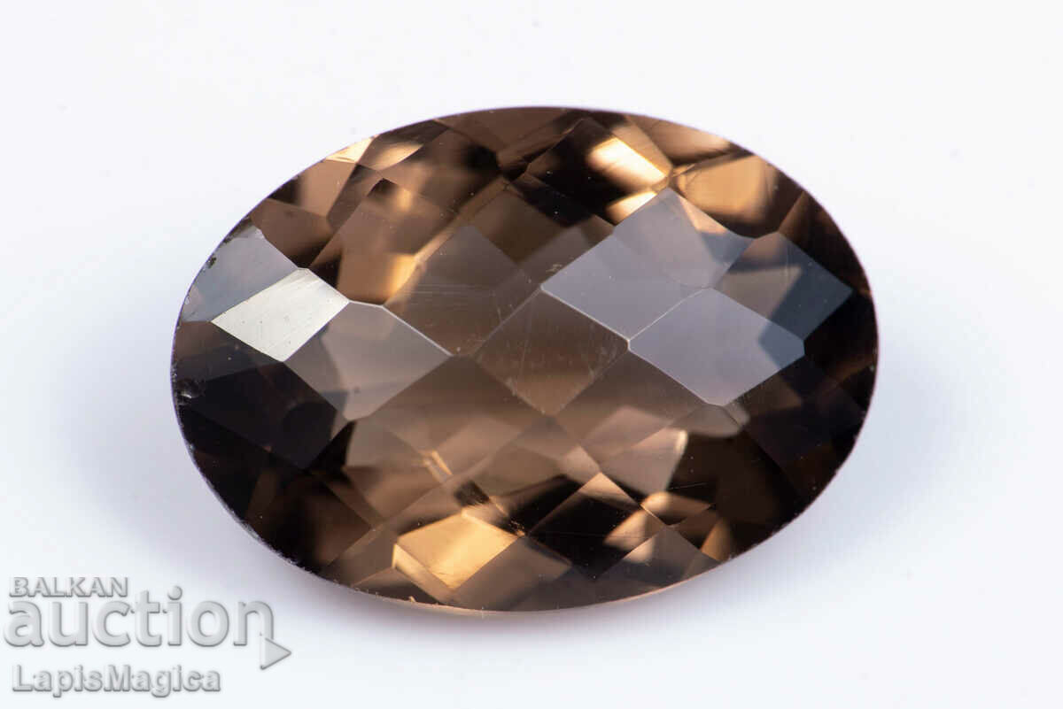 Cuarț fumuriu 4,99 ct Oval Cut #1