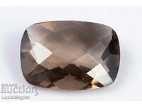 Smoky quartz 4.71ct cushion cut #8