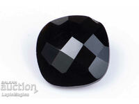 Опушен кварц 3.07ct cushion шлифовка №14