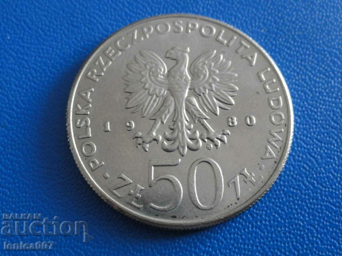 Polonia 1980 - 50 de zloți - 6 Polonia 1980 - 50 de zloți - 6