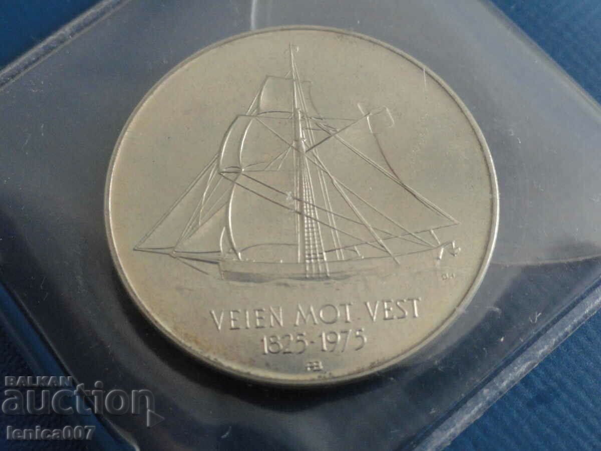 Delivery of Norway 1975 - 5 crowns ''150 Emigration to America''