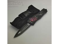 Automatic knife, pocket knife, folding knife, dagger blade