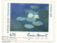 1999. Franţa. Pictură de Claude Monet.