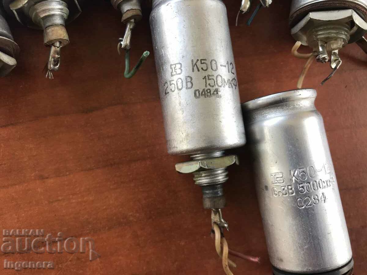 Delivery of BULGARIAN CAPACITOR-12 PCS. Delivery of BULGARIAN CAPACITOR-12 PCS.