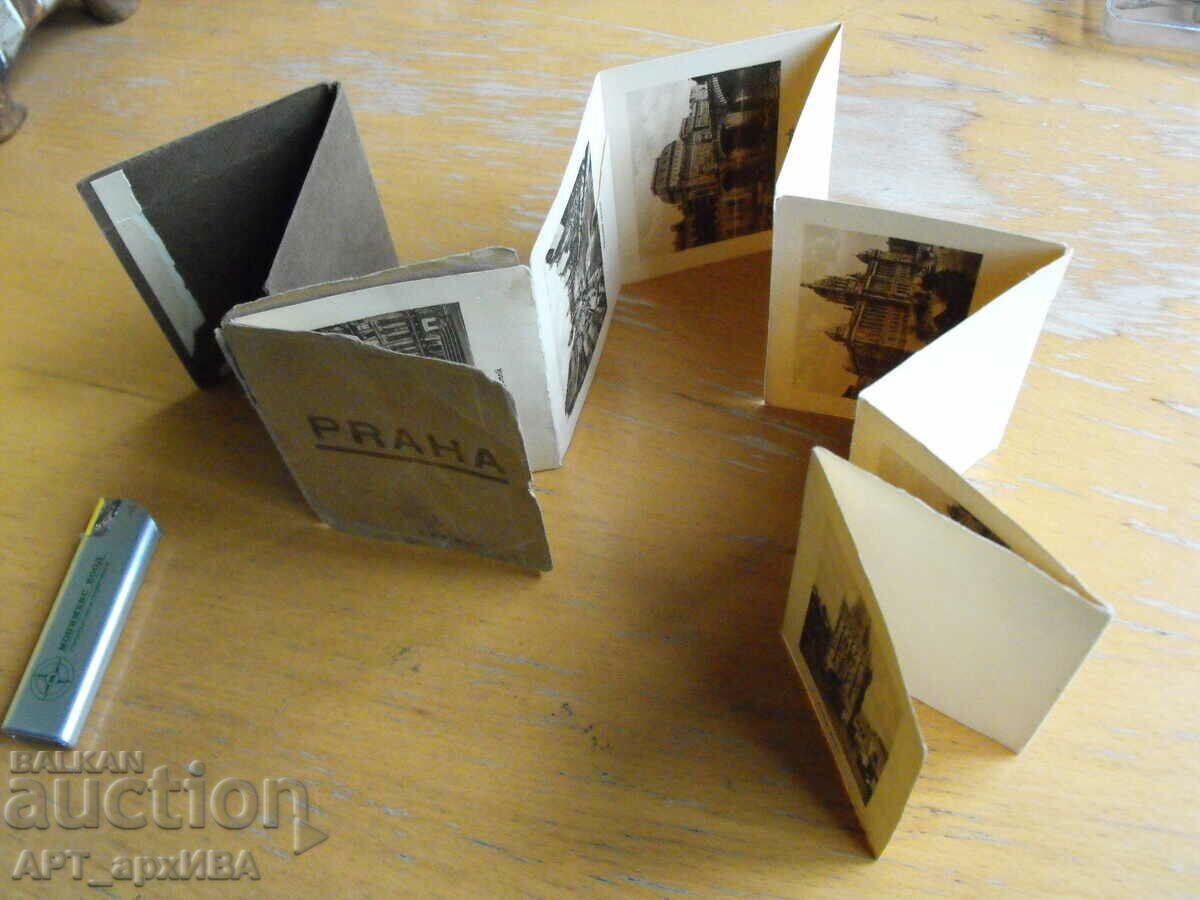 Auction  Collection of PHOTO ALBUMS /accordion type/: PRAGUE – #2.
