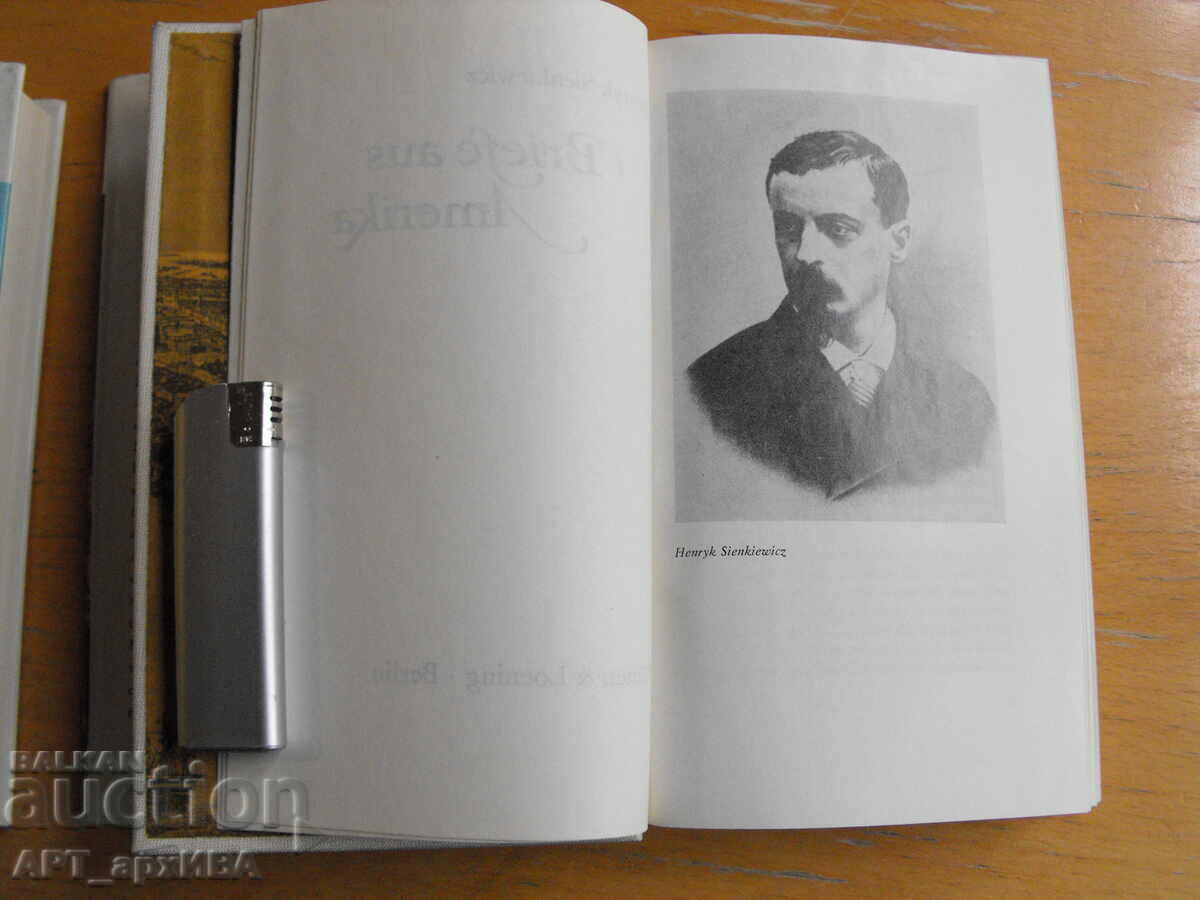 Auction  Briefe aus Amerika /in German/. Author: Henrik Sienkiewicz.