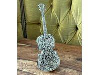 Old Jewish Silver Violin