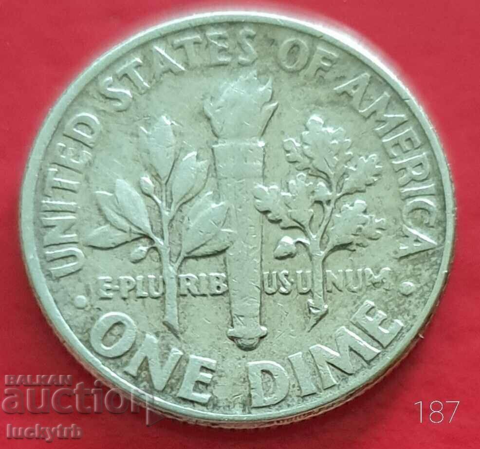 1 dime 1959 - USA - Silver 1 dime 1959 - USA - Silver