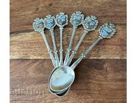 Silver spoons 6 pcs.