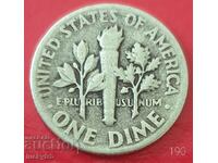 1 dime 1947 - SUA - Argint