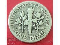 1 dime 1947 - SUA - Argint