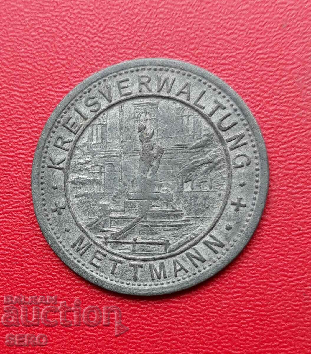 Germania-S.Rhine-Westfalia-Metmann-50 pfennig 1917