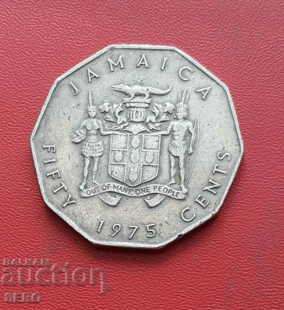 Island of Jamaica-50 cents 1975