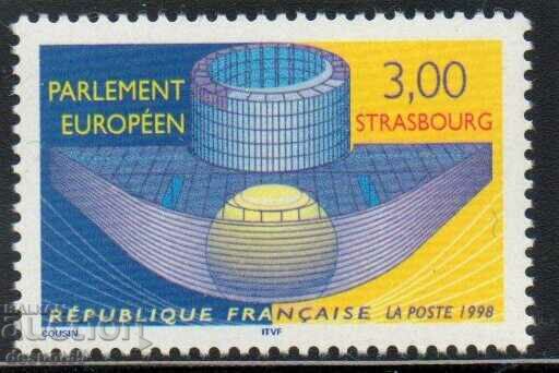 1998. France. The building of the European Parliament in Strasbourg