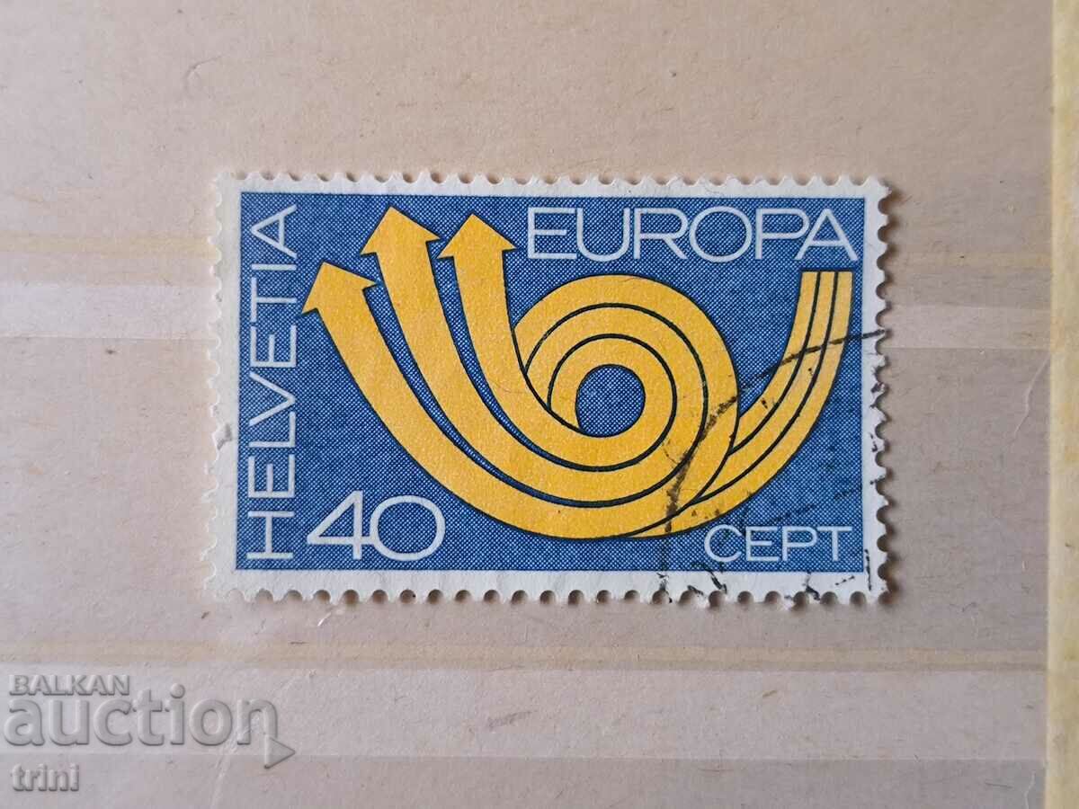 Switzerland 1973 EUROPE Stamps