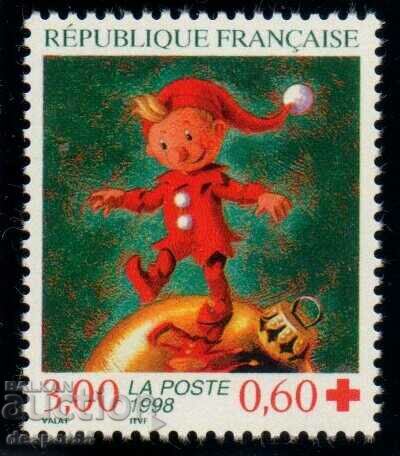 1998. France. Red cross.