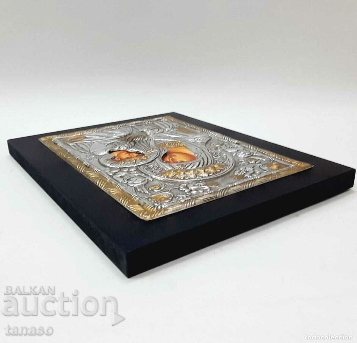 Auction Old Orthodox icon, Virgin and Child (3.3) Auction Old Orthodox icon, Virgin and Child (3.3)