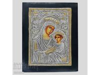 Old Orthodox icon, Virgin and Child (3.3)