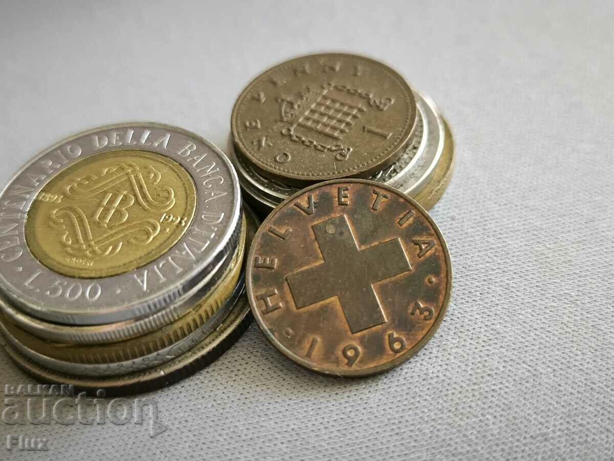 Κέρμα - Ελβετία - 2 rapenne | 1963; Σειρά Β με τιμή 4.25 BGN | € 2.17 Κέρμα - Ελβετία - 2 rapenne | 1963; Σειρά Β με τιμή 4.25 BGN | € 2.17