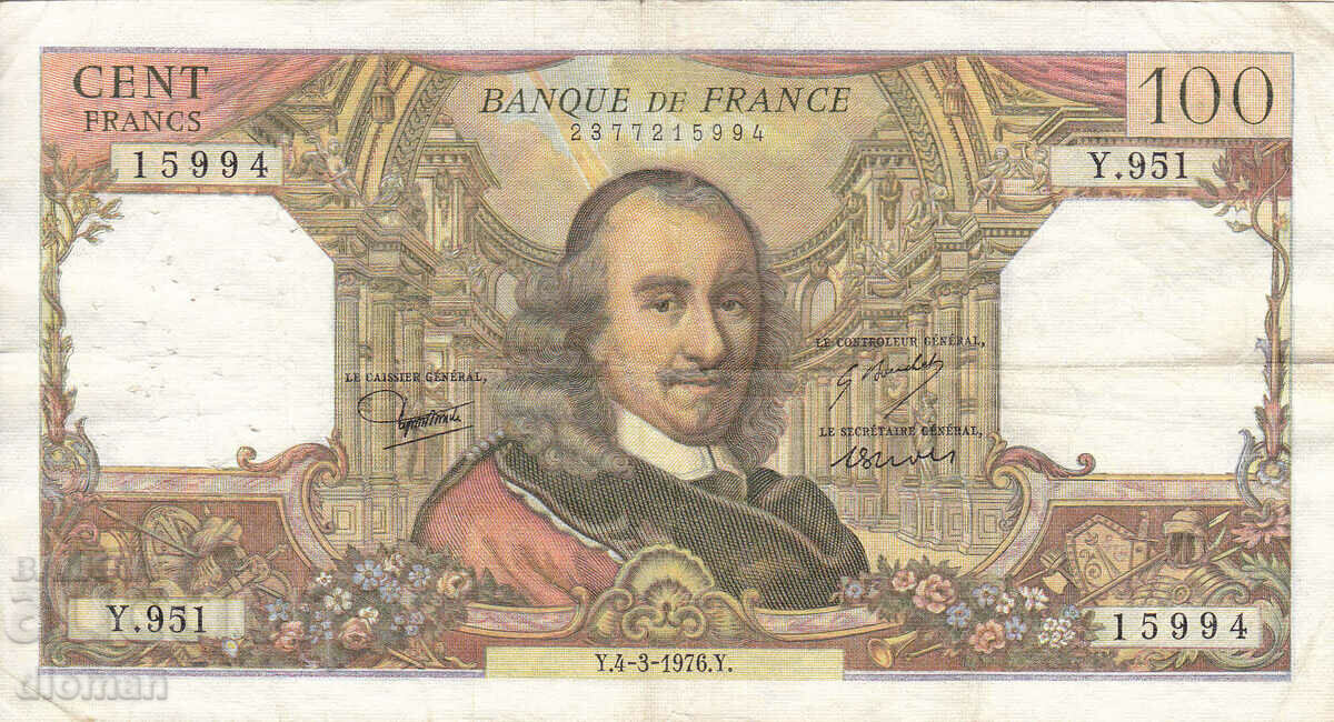 dioman - FRANCE - 100 FRANC - 1976