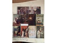 Παλιές καρτ-ποστάλ (10 τμχ.) - Βασίλειο της Βουλγαρίας - Λοτ 4