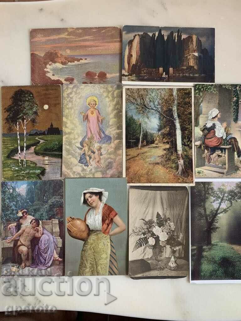 Old postcards (10 pcs.) - Kingdom of Bulgaria - Lot 5