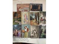 Old cards (10 pcs.) - The beginning of the 20th century - Lot 5