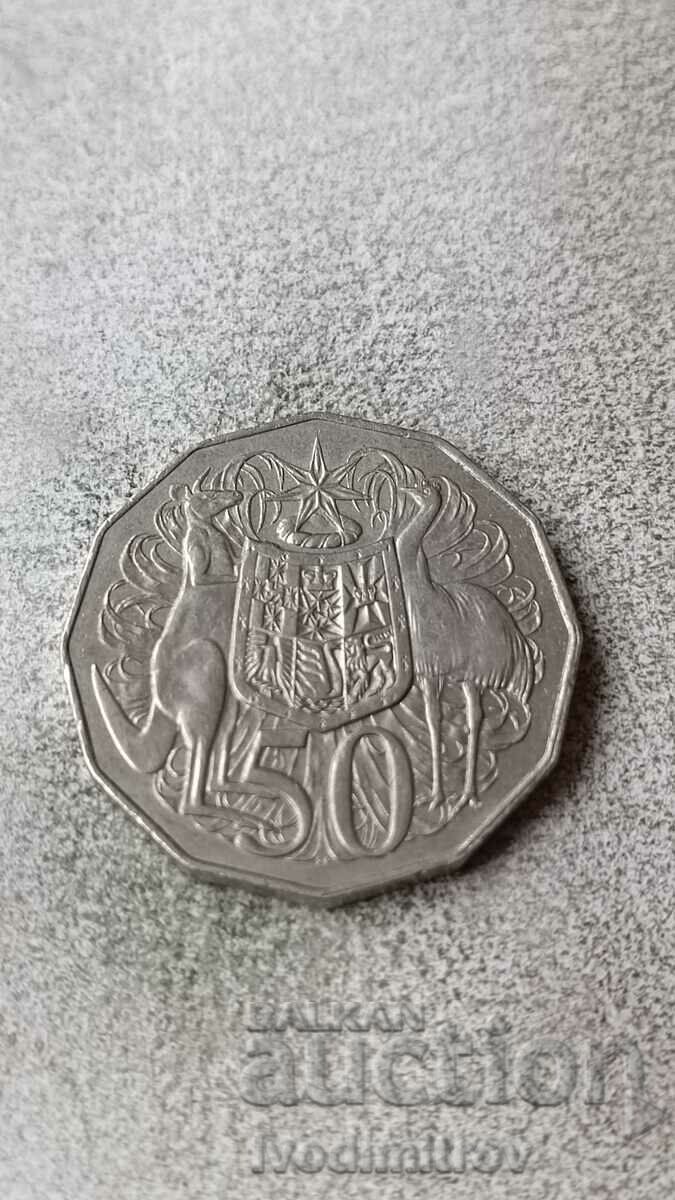 Australia 50 cents 1983