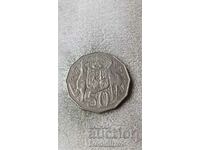 Australia 50 cents 1983