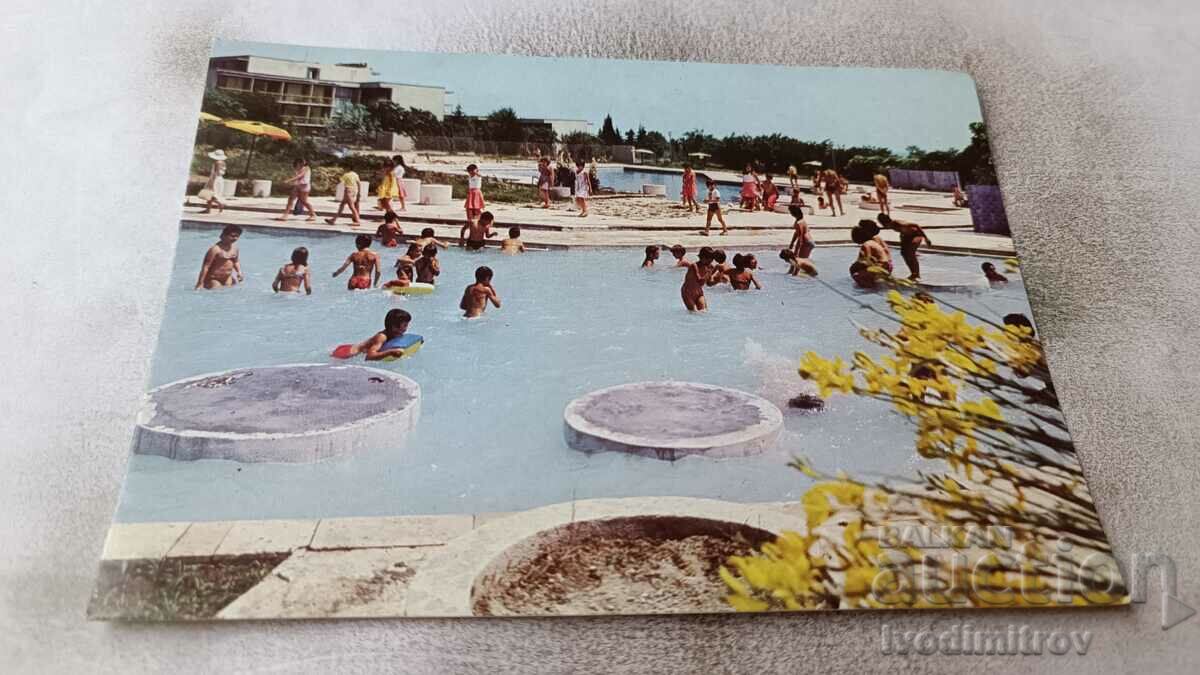 Postcard Albena 1984