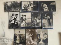 Old cards (10 pcs.) - The beginning of the 20th century - Lot 13